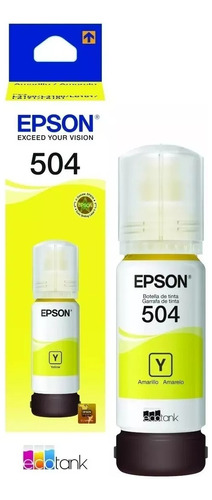 Tinta Epson 504 L4160 L4260 L6171 6191 L6270 L14150 Original