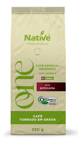 Café Ogânico Native Especial Alta Mogiana, 250g