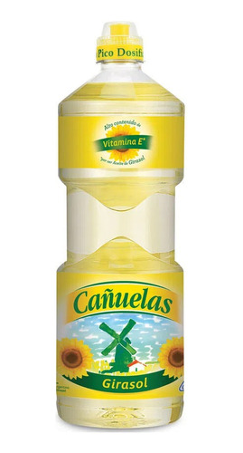 Aceite Cañuelas De Girasol 1.5 Litros Pack 6 Unidades 