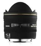 Lente Sigma Para Canon 10mm Dc Fisheye 5d 7d