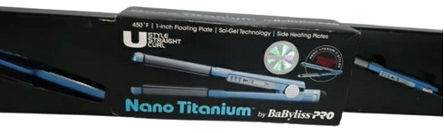 Plancha Doble Nano Titanium Original Babyliss 450° 