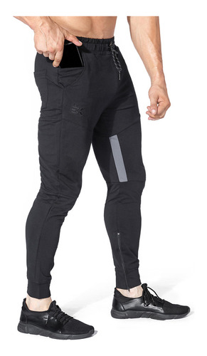 Pantalones De Chándal De Gimnasio Para Hombre Con Bolsillos