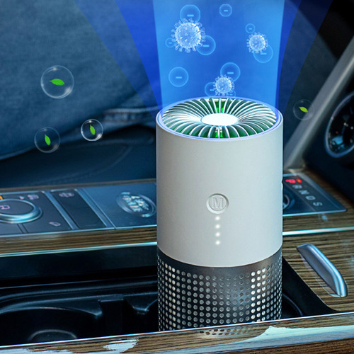 Purificador De Aire Para Coche Con Filtro, Usb-c, Portátil,