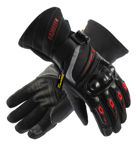 Guantes Masontex  Impermeables Y Térmicos  Moto Caña Larga