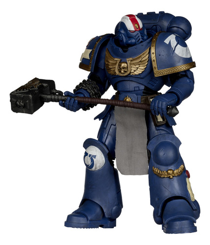 Mcfarlane Toys Warhammer 40000 Teniente Titus 7 Pulgadas Ews