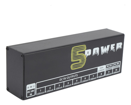 Placa De Fonte De Alimentação Effect Pedal Power Guitar Shor