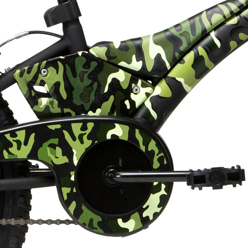 Bicicleta Infantil Groove Camuflada 20 Verde