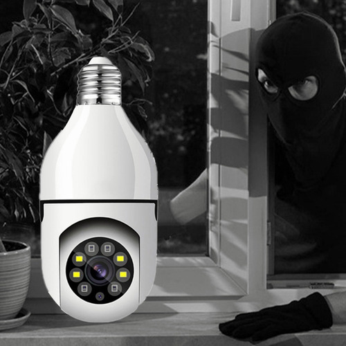 Of Cámara Foco 360 Grados Wifi Ip Seguridad Espía Oculta Hd Spy