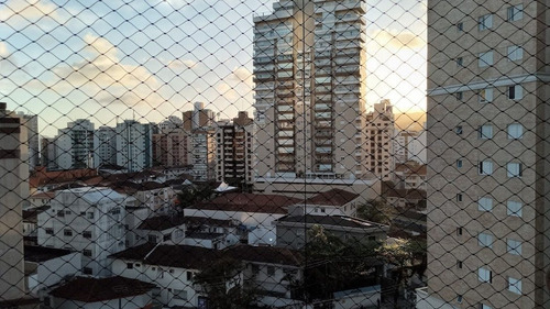 Imagem 13 de 16 de Flat Com 1 Dormitório À Venda, 75 M² Por R$ 350.000,00 - Gonzaga - Santos/sp - Fl0051