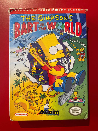 Bart Vs The World Nintendo Snes Oldskull Games