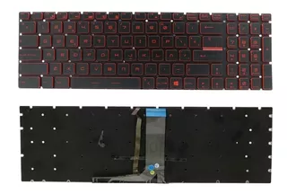 Teclado Compatible Con Msi Gl62 Gl72 Gl62m Gl72m Backlight