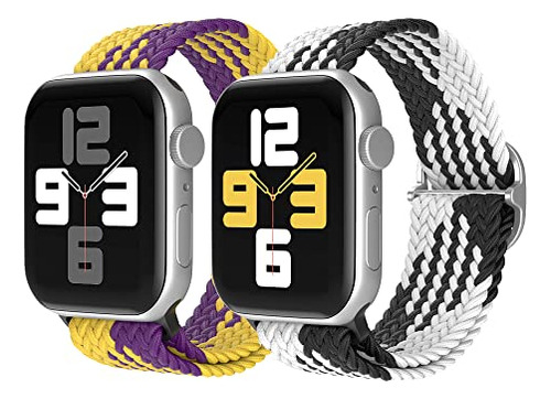 Sksoziom Stretchy Solo Loop Strap Compatible Con Apple Watch