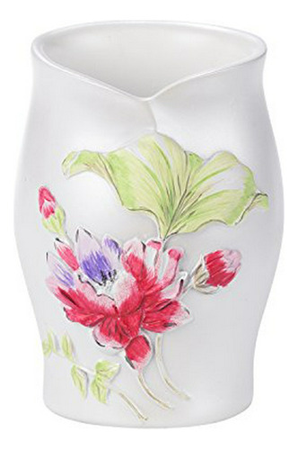 Vaso De Baño Popular, Colección Flower Haven, Rosa