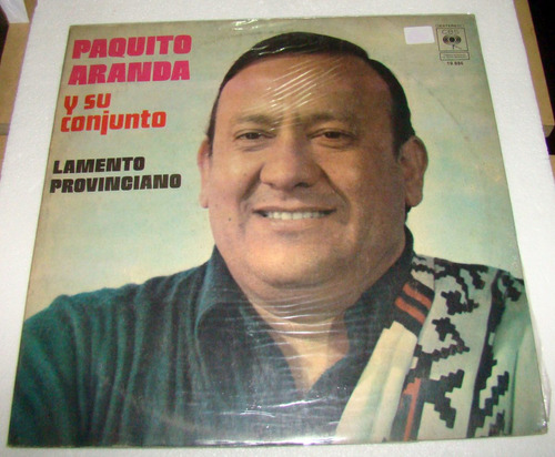 Paquito Aranda Y Su Conjunto Lamento Provinciano Lp / Kktus