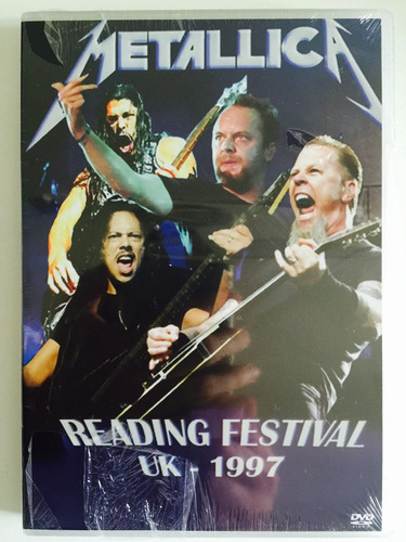 Dvd Metallica Reading Festival Uk 1997 - 1ª Edição Lacrado!