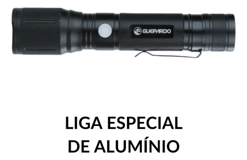 Lanterna Led Potente Tatica Recarregável Forte Com Zoom