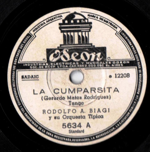 Lote De 10 Discos De Tango Según Detalle Artistas Varios (f) (Usado)