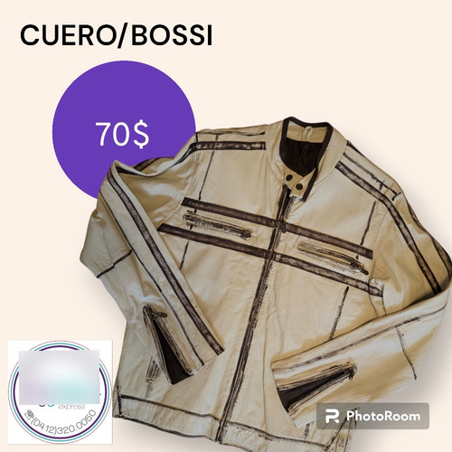 Chaqueta De Cuero / Bossi