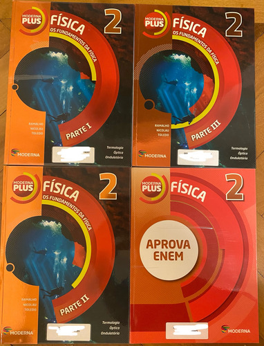 Moderna Plus Fisica 2 - Os Fundentos Da Física - Editora Moderna (Usado)