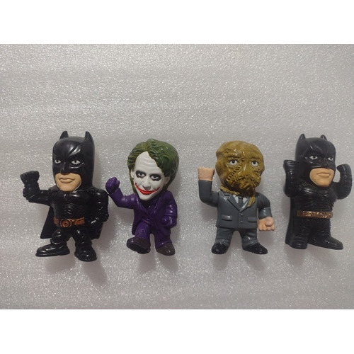 Set Completo Juguetes Batman Dark Knight- Nestlé 2008- 6 Cm