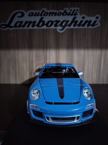 Maisto A Escala 1.18 Porsche 911 Gt3 Azul (Usado)