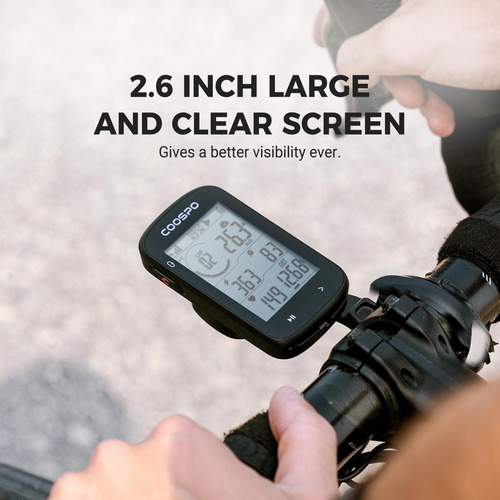 Computadora De Bicicleta Gps Inalámbrica Con Pantalla Lcd