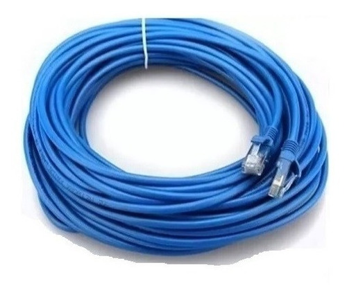 Cabo De Rede 25 Metros Cat5e Ethernet Lan Crimpado 