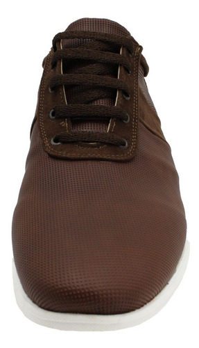 Imagen 4 de 8 de Zapato Casual Calzado Fino Oficina Cafe Original Hombre A54