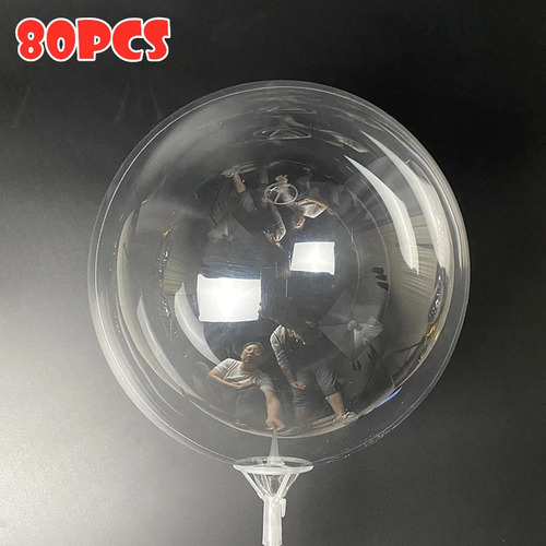 Burbuja De Onda Transparente De 80 Piezas, Bobo Ball M