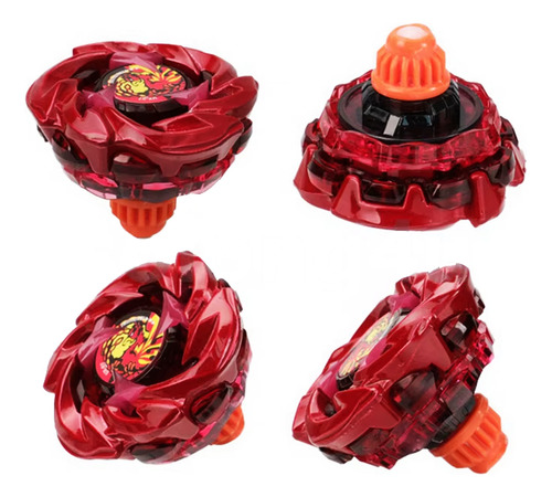 Beyblade X Ux-07 Phoenix Rudder Flame Com Lancador Ux7 Fenix