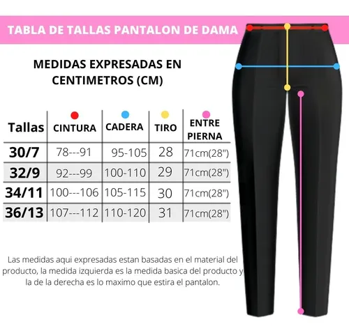 pantalon de vestir dama//