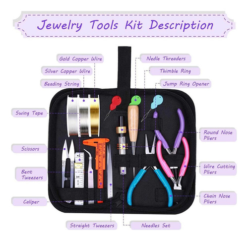 . Kit De Material De Fabricación De Joyas For Reparación De