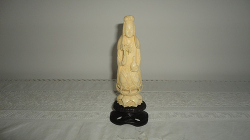 Talla Antigua Oriental Diosa Esculturada Rara Pieza Veala