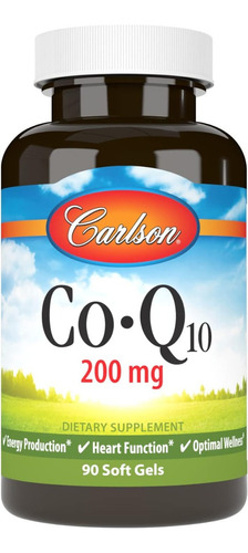 Coq10 200 Mg Carlson 90 Cápsulas
