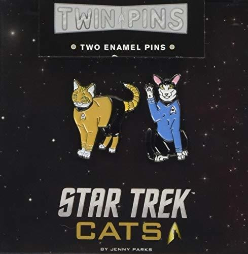 Star Trek Cats Twin Pins - Jenny Parks