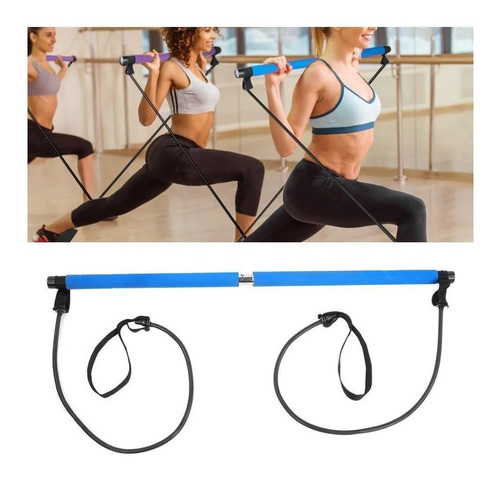 Imagen 4 de 4 de Kit De Barra De Pilates Portátil, Kit De Resistencia
