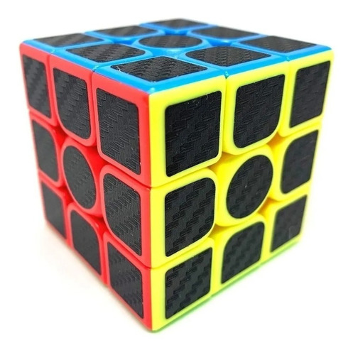 Speedcube Profesional Cubo Rubik Fibra De Carbono 3x3 