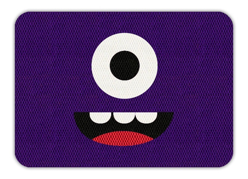 Tapete Decorativo Halloween Monstruo Purple De 7050 Cm