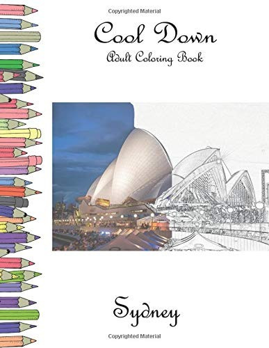 Cool Down  Adult Coloring Book Sydney
