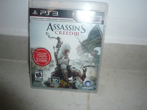 Oferta, Se Vende Assassin's Creed Iii Ps3