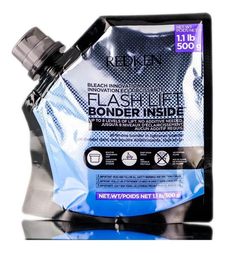 Redken Flash Lift Bonder Inside - 1.1 Lb 500g Descolorante