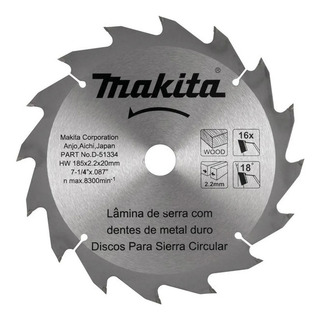 Makita B-07319 Disco Sierra Metal 136mm X 20mm Oyp Makita B-07319 Disco Sierra Metal 136mm X 20mm Oyp