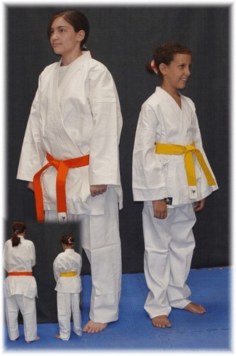 Dobok Karate Oriente Comun Talle 1 Al 5