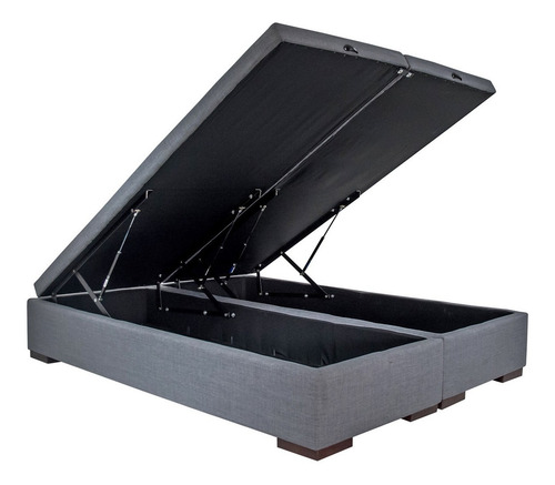 Cama Abatible O Baúl Full - Base Dividida S/colchón