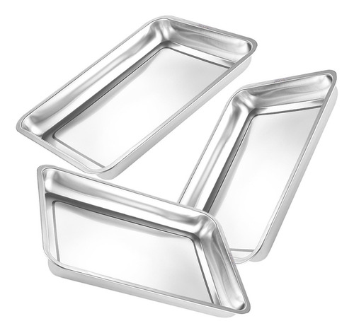 Utensilios Para Hornear De Acero Inoxidable, 3 Piezas