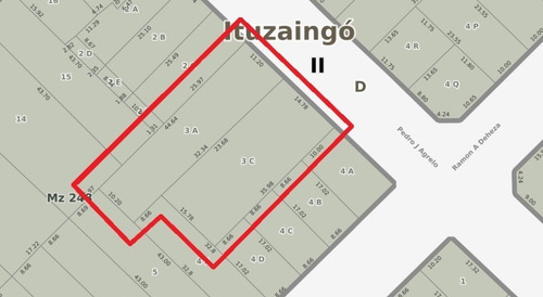 Imagen 2 de 2 de Lote En Venta En Ituzaingo Norte