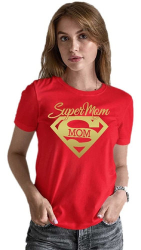 Polera De Mujer Regalo Mama Madre - Super Mom