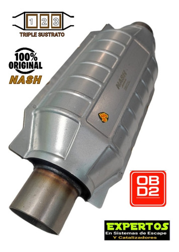 Catalizador Obd2xl Vw Jetta A4 L4 2.0 Lts Triple Sustrato