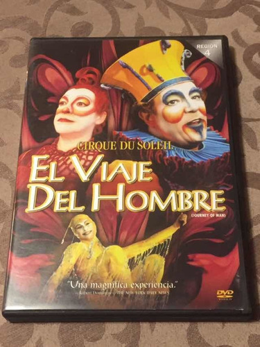Dvd Original Cirque Du Soleil / El Viaje Del Hombre