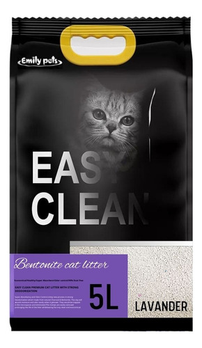 Easy Clean Arena Sanitaria Premiun 5l Gatos Aglomerante 4kg